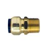 Tectite By Apollo 3/4 in. Brass Push-to-Connect x Male Pipe Thread Adapter FSBMA34